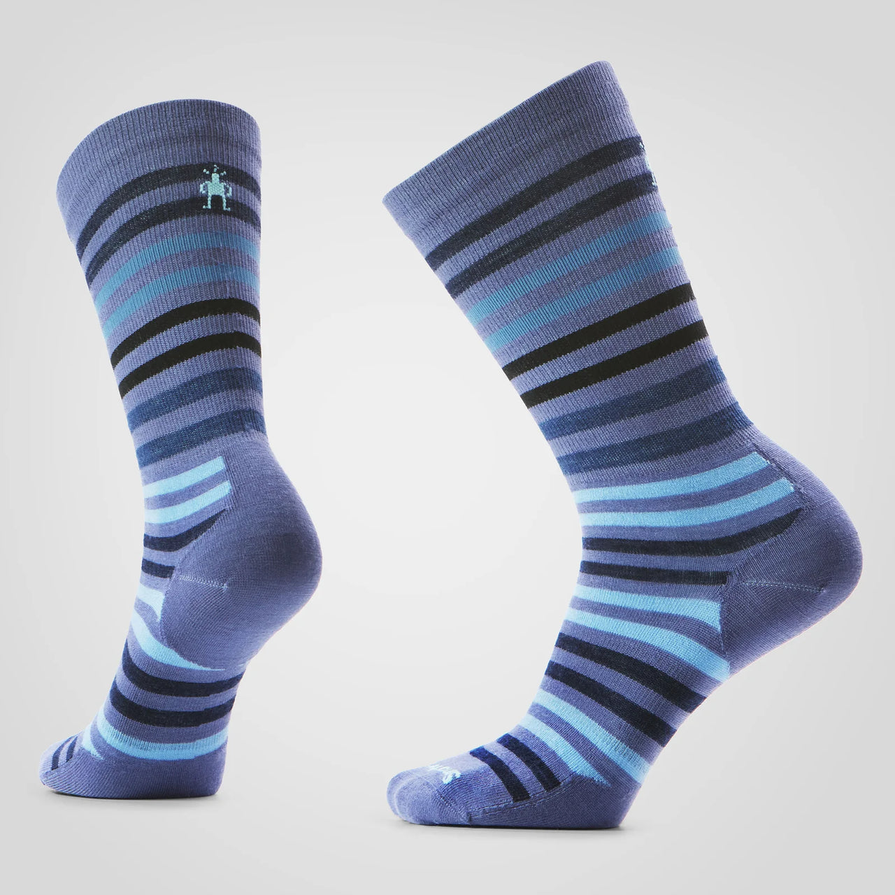 Smartwool Everyday Spruce Street Crew Socks (Nightfall Blue)