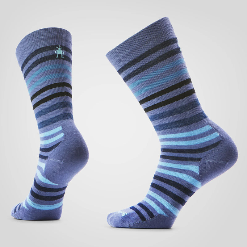 Smartwool Everyday Spruce Street Crew Socks (Nightfall Blue)