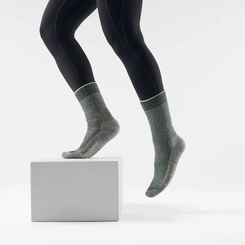 Smartwool Hike Classic Edition Full Cushion 2nd Cut Crew Socks - Dark Sage