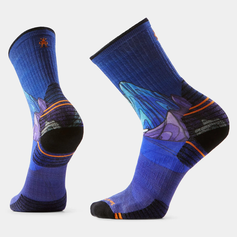 Smartwool Hike Mountain Myth Print Crew Socks