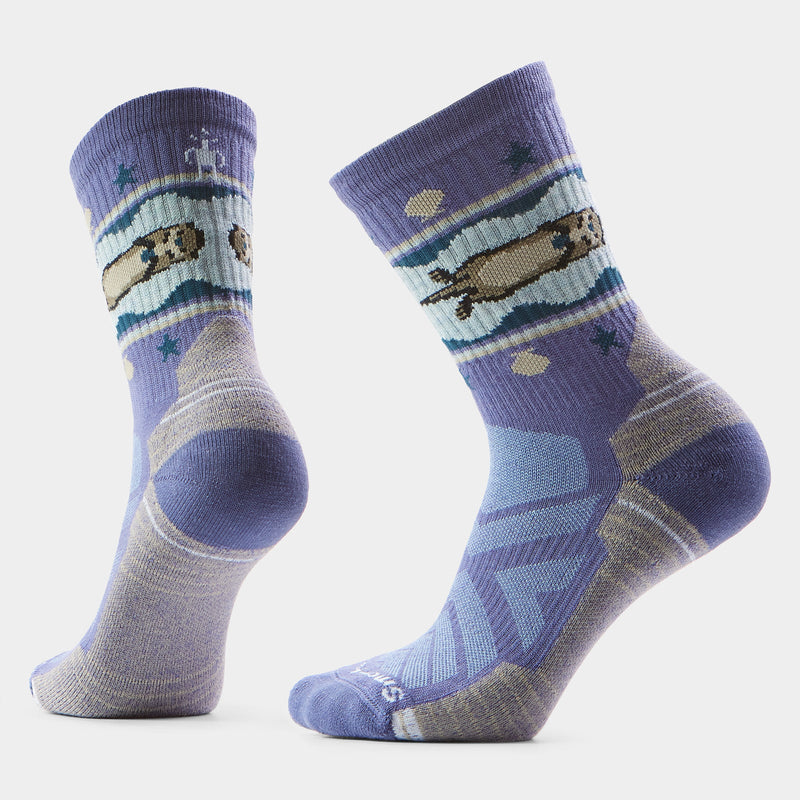 Smartwool Hike Women's Light Cushion Crew - Blue Otter Float
