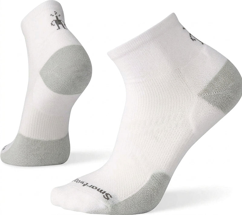 Smartwool Women’s Run Zero Cushion Ankle Socks - White