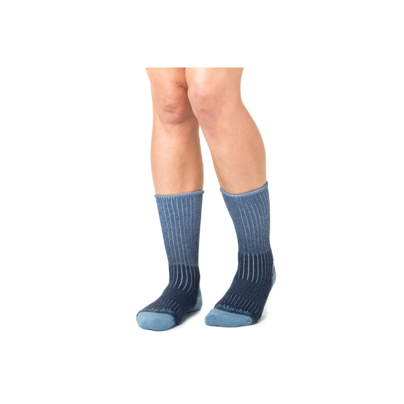 Bridgedale Women's MERINO HIKE Comfort Socks (Midweight Blue)
