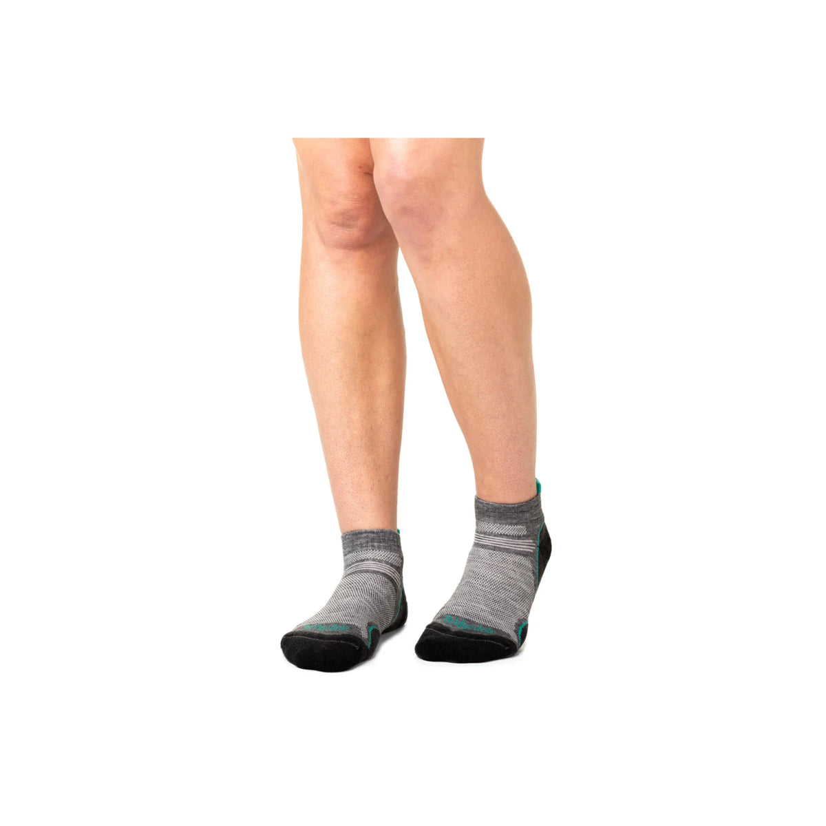 Bridgedale Women’s HIKE T2 MERINO PERFORMANCE Low Socks - Grey/Surf