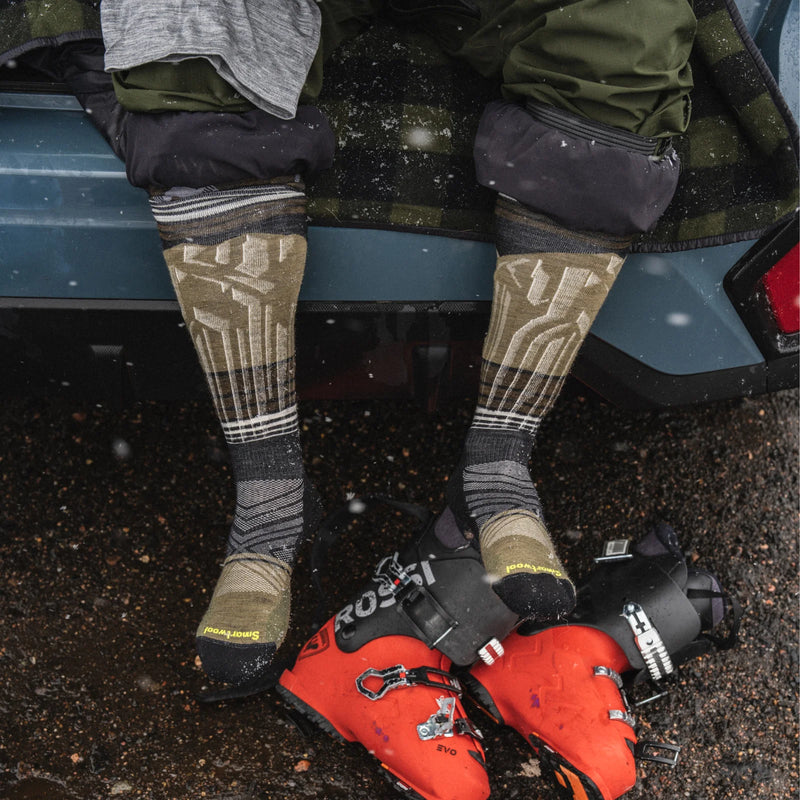 Smartwool Ski Targeted Cushion Summit Shot OTC Socks