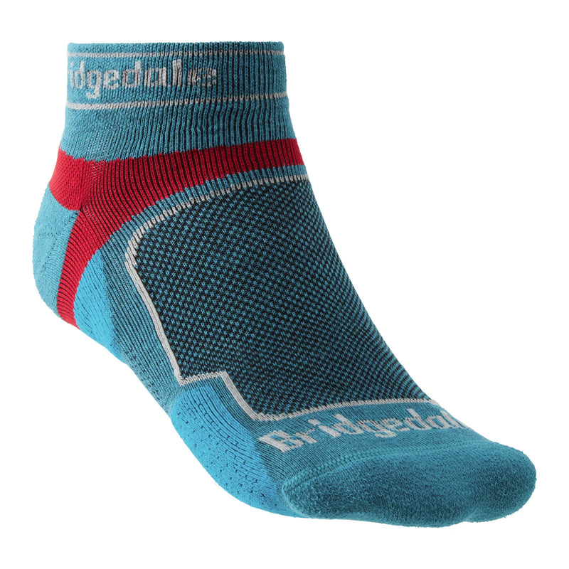 Bridgedale Men's COOLMAX ULTRA-LIGHT Run Socks - Low Cut