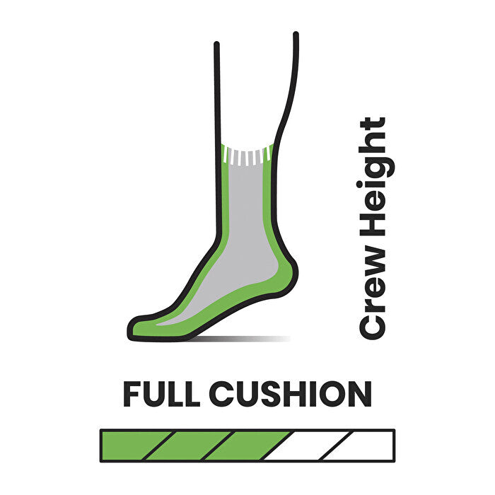 Smartwool Hike Full Cushion Crew Socks - Black