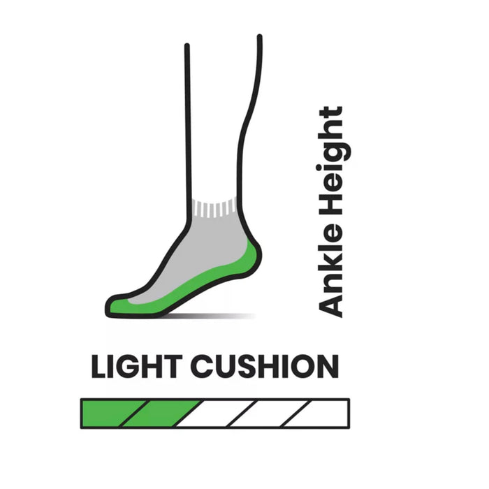 Smartwool Hike Women's Light Cushion Ankle Socks - Black