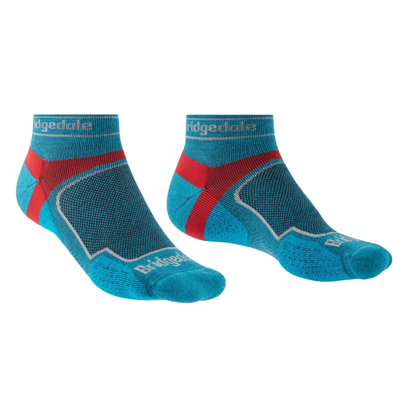 Bridgedale Men's COOLMAX ULTRA-LIGHT Run Socks - Low Cut