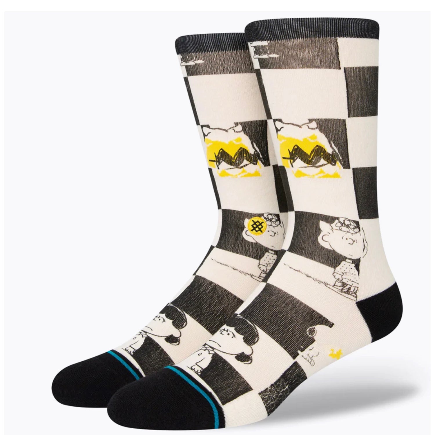 Stance Peanuts® Checked Casual Unisex Socks