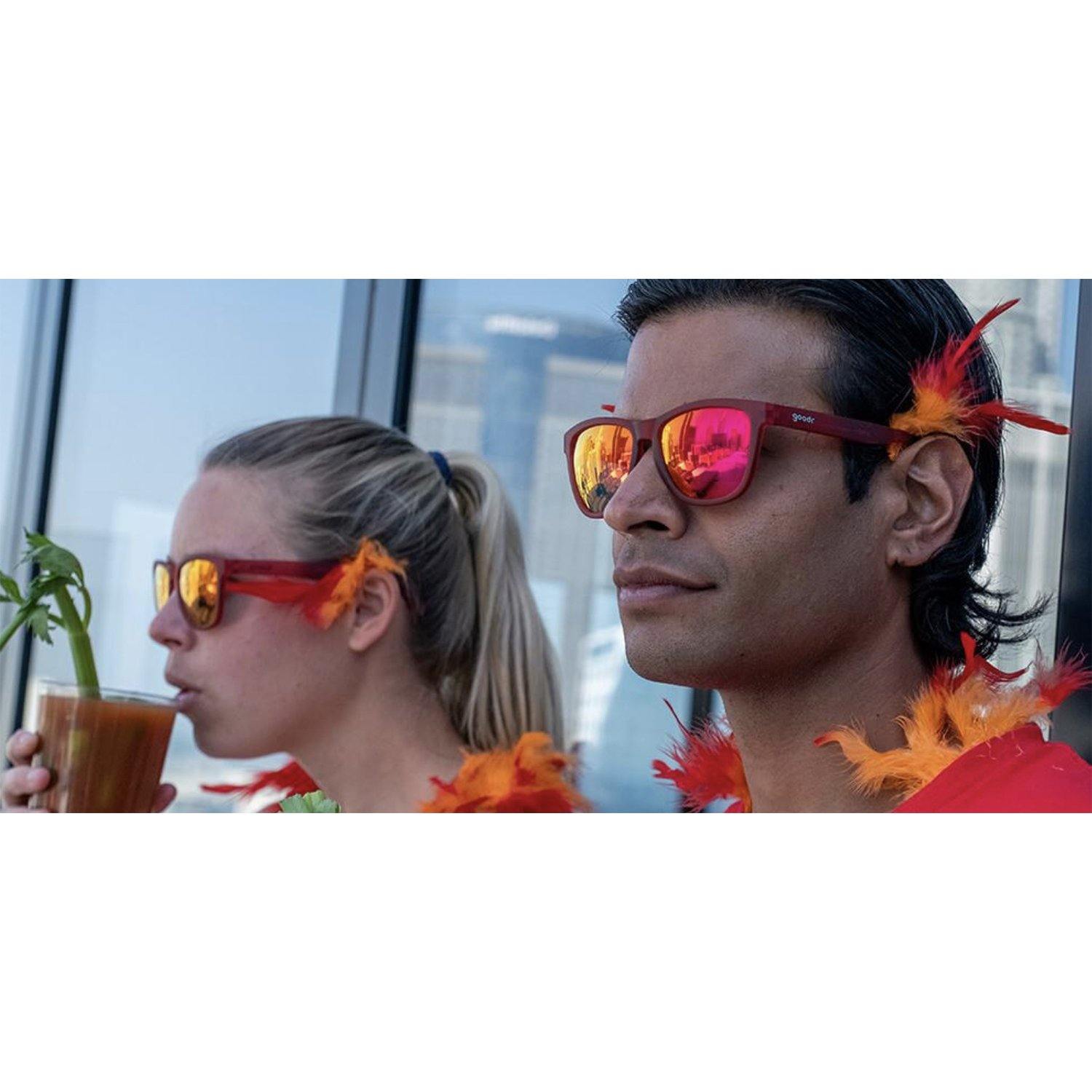 Goodr Sunglasses - Phoenix At A Bloody Mary Bar - socksforliving.com