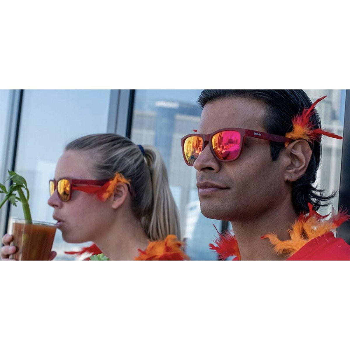 Goodr Sunglasses - Phoenix At A Bloody Mary Bar - socksforliving.com