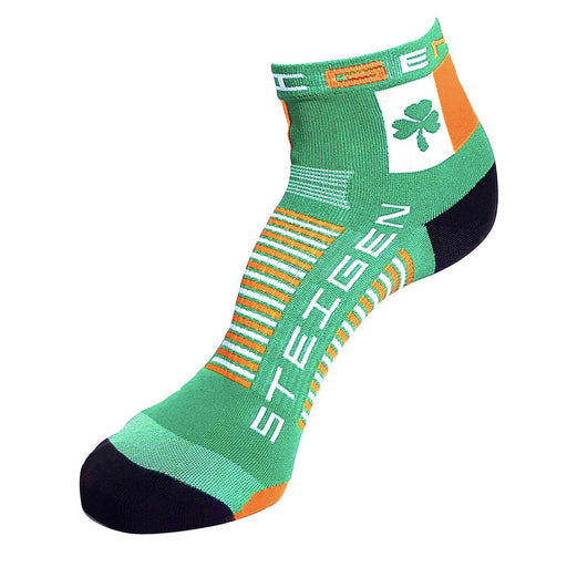 Steigen Running Socks 1/4 Crew - Irish - socksforliving.com