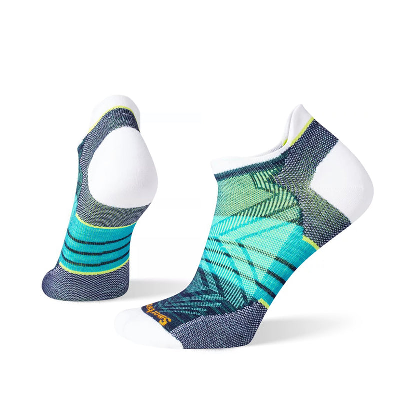 Smartwool Women's Run Zero Cushion Low Ankle Socks - White