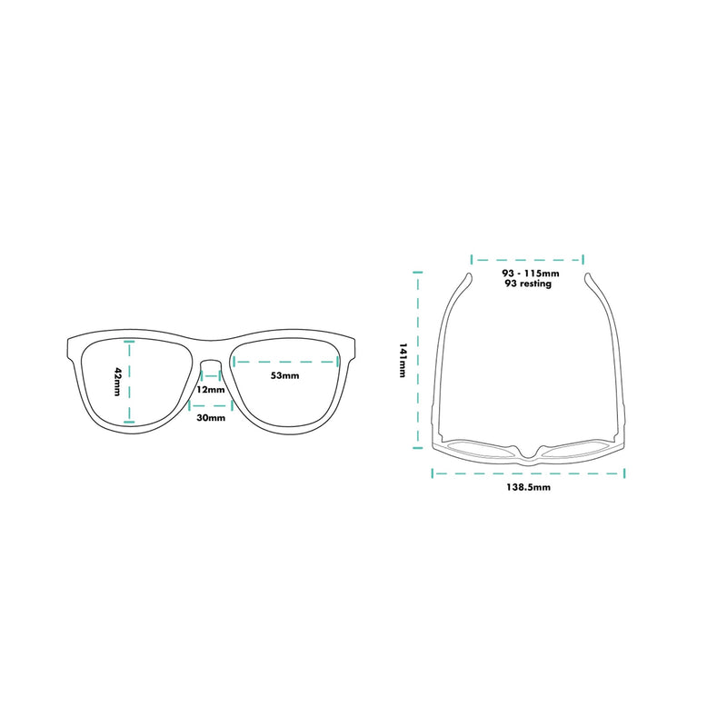 Goodr Sunglasses - Falkor’s Fever Dream