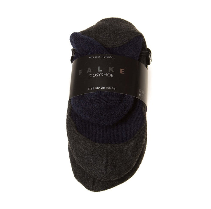 Falke Men's Cosyshoe Slipper Socks - Black