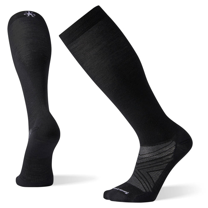 Smartwool Unisex Ski Zero Cushion OTC Socks - Black