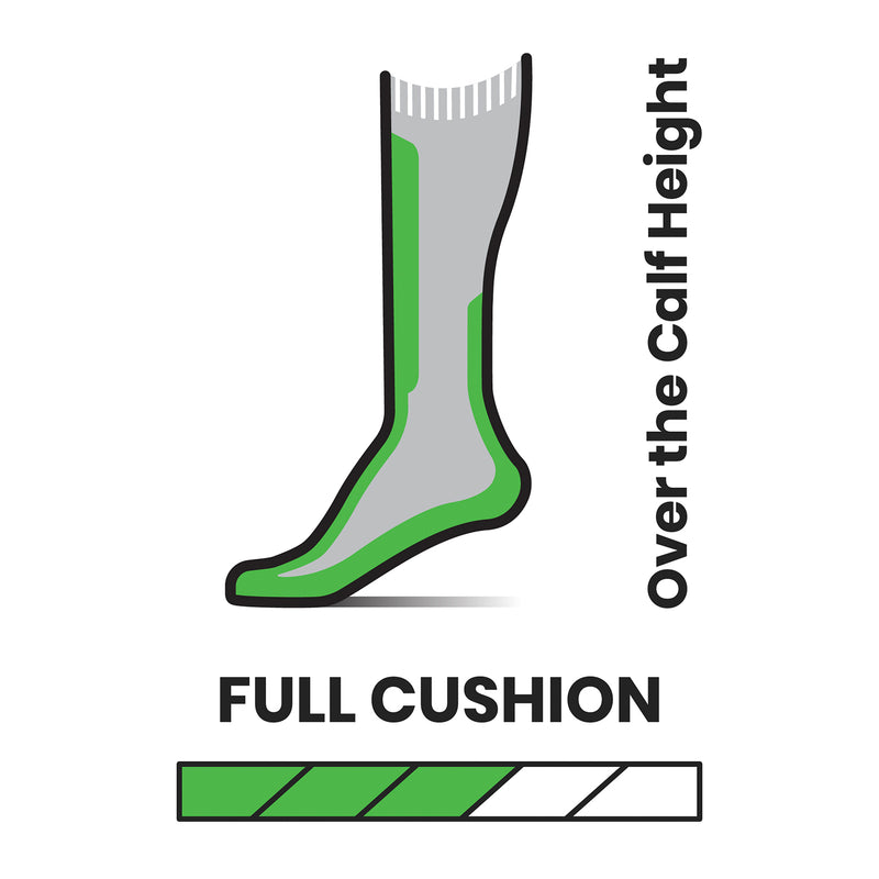 Smartwool Women's Ski Full Cushion OTC Socks - Black