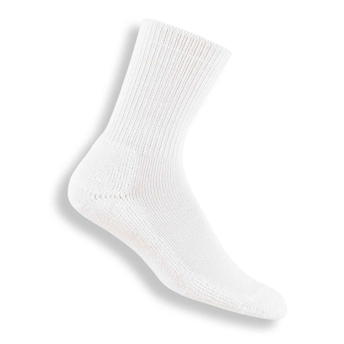 Thorlo Women's Diabetic Socks (Padds) Crew - White (HPXW)