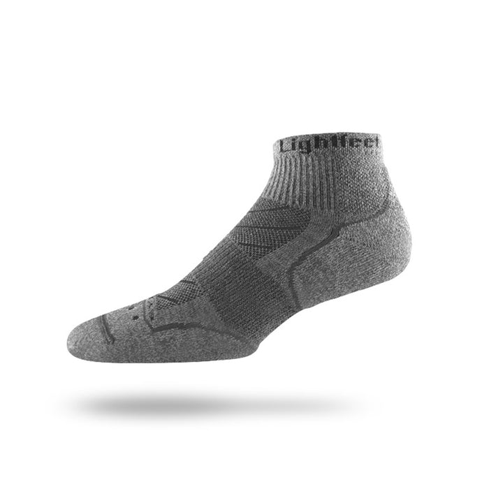 Lightfeet Evolution Trail Run Socks (Grey)