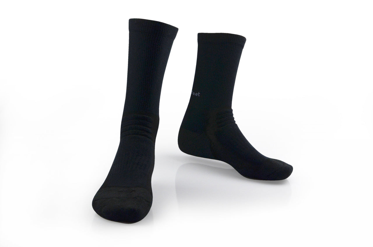 Lightfeet Midweight Walking - Crew Black