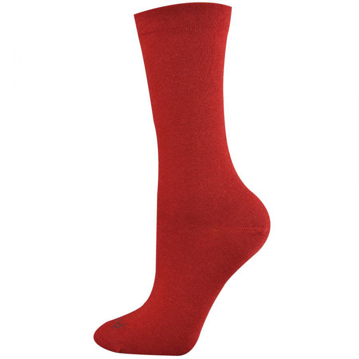 Pussyfoot Women's Non-Tight Merino Socks - Red
