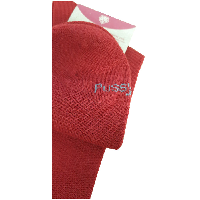 Pussyfoot Women's Merino Knee High - Red