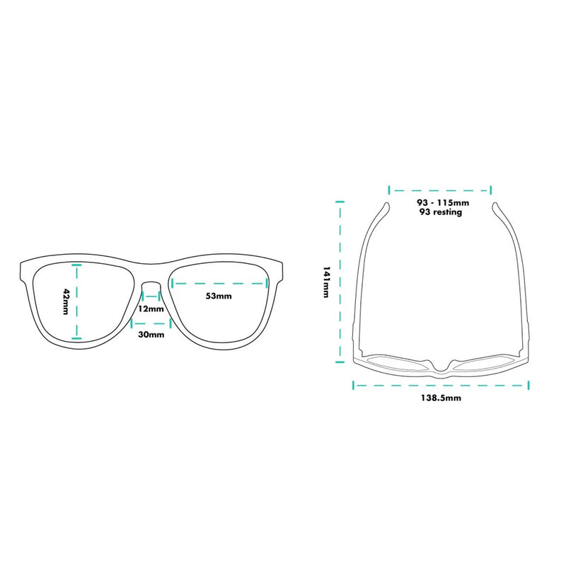 Goodr Sunglasses - Silverback Squat Mobility