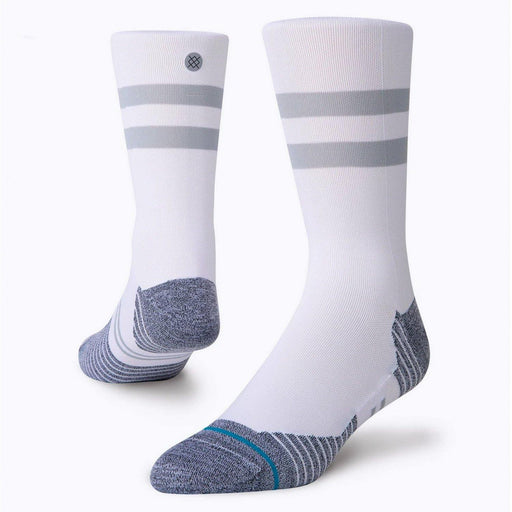 Stance Light Crew ST Running Socks (White) - socksforliving.com