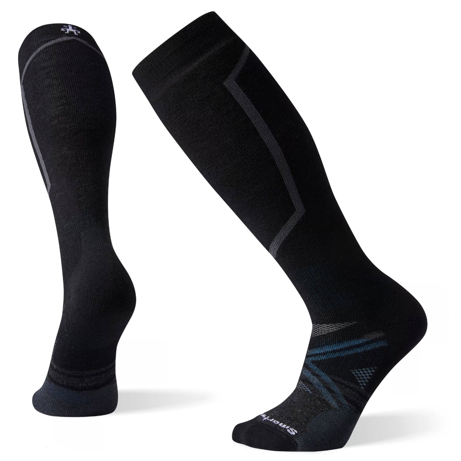 Smartwool Unisex Ski Full Cushion Over the Calf Socks - Black