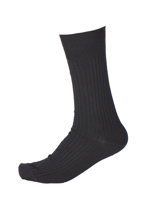 Pussyfoot Wool Non-Elastic Health Socks - Black