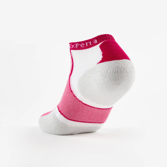 Thorlo Experia Coolmax Micro-Mini Socks (XCCU) Grey/Pink