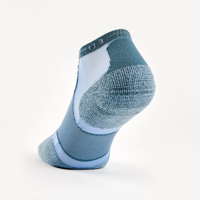 Thorlo Experia Coolmax Micro-Mini Socks (XCCU) Dark Blue/Grey