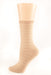 Ambra Organic Cotton Fine Stripe Socks (Ivory) - socksforliving.com